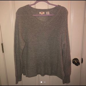 Grey Levi’s Sweater